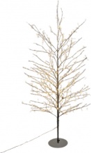 Lotti 76235 Albero di Natale �105x170h cm con 784 Microled colore Marrone Tiglio