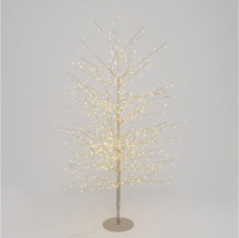Lotti 76310 Albero di Natale �105x170h cm con 784 Microled Champagne Tiglio