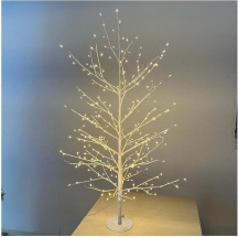 Lotti 77461 Albero di Natale �40x60h cm con 160 Microled colore Bianco Tiglio