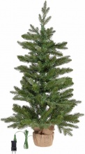 Lotti 79779 Albero di Natale �53x90h cm 180 Luci e 301 Rami in PE e PVC Verde