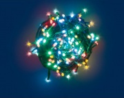 Lotti 32378 Luci Natalizie 48 luci led Multicolore Batterie Batteria per Esterno
