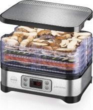 MACOM 871 Essiccatore Alimentare Frutta Elettrico 5 Vasi 450 Watt Nero  Superdry