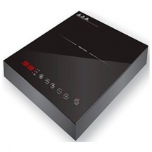 MASTER PI100M-R Fornello Elettrico Induzione 1 Piastra 2000 Watt con Timer Nero