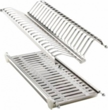 MAURI RENZO SNAKE.304.51.10 RICONDIZIONATO Scolapiatti cucina gocciolatoio Inox Snake 55