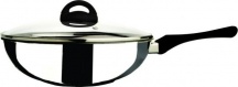 MEPRA 301978N Wok Padella Antiaderente 28 cm Fantasia Stone Black