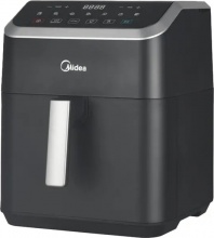 MIDEA MAD70000ADK Friggitrice ad Aria 7 Litri 1800 W con Timer e Termostato Nero