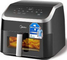MIDEA MAD85000ADK Friggitrice ad Aria 8,5 Litri Potenza 1900 Watt 230 �C Nero
