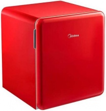 MIDEA MDRD86SLE32 Mini Frigo Frigobar Minibar 47 Litri Classe E Statico Rosso