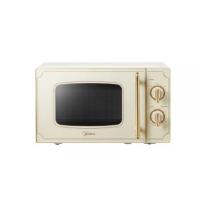 MIDEA MM720CJ7 Forno Microonde Capacit� 20 Litri 700 Watt con Timer Crema  Retr�