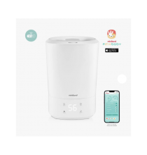 MINILAND 89318 Umidificatore a Vapore WiFi 5,5 litri Timer Bianco Humitop Connect