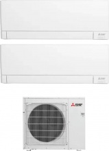 MITSUBISHI MSZ-AY25VGK + MSZ-AY35VGK + MXZ-2F42VF Climatizzatore Dual Split Inverter 9000 + 12000 Btu  A+++A++ MXZ-2F42VF