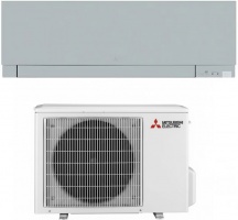 MITSUBISHI MSZ-EF25VGKS + MUZ-EF25VG Climatizzatore Inverter 9000 Monosplit A+++A++ Wifi Silver Kiri. Zen