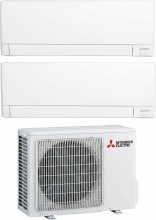 MITSUBISHI MSZ-AY25VGKP+AY35+MXZ-2F53VF4 Climatizzatore Dual Split Inverter 9+12 Btu R32 MXZ-2F53VF4 Serie AY