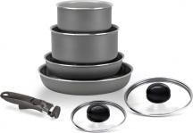 MONETA 00996532 MELODIA Batteria Pentole Induzione 7 Pz Antiaderenti Melodia