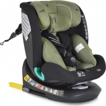 MONi QUILL GREEN Seggiolino Auto 0-36 Kg Isofix 0M - 12 Anni Green - Quill i-Size