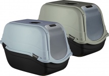 MP BERGAMO 31.14VE18GR12 Toilette per Gatti Romeo Maxi Eco Plastica 44x65x46 cm Bianco L4600WT
