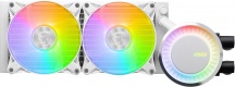 MSI 4711377124140 Dissipatore Raffreddamento a Liquido 12 cm Bianco MAG CORELIQUID E240 WHITE