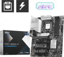 MSI 911-7E41-13S Scheda Madre Socket V1 LGA 1851 Intel B860 ATX PRO B860-P