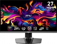 MSI 9S6-3CD79A-001 Monitor PC 26.5" Wide Quad HD 2560 x 1440 Pixel MPG 271QRX QD-OLED