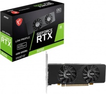 MSI GEFORCE RTX 3050 LP E 6G OC Scheda Grafica NVIDIA RTX 3050 6GB GDDR6 PCIe 4.0 - LP E 6G OC