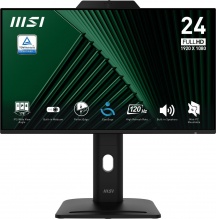MSI PRO MP242PMG Monitor PC 23.8" Full HD 1920 x 1080 Pixel Webcam Nero