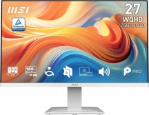 MSI PRO MP273QW E14 Monitor PC 27" IPS Wide Quad HD 144 Hz HDMI Classe E Bianco