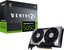 MSI RTX50508GBVENTUS2XOC Scheda Grafica NVIDIA RTX 5050 VENTUS 2X OC 8GB GDDR6 - GEFORCE RTX 5050 8G