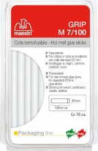 Maestri 1196740 Stick Colla Per Pistole dimensione 7x100 mm Cf 18 Pz