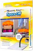 Magic Vac ACB0004 Buste per Indumenti Sottovuoto 2 Sacchi  80X100 cm ACB0002