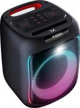 Majestic 116112 BK Cassa Bluetooth Portatile per Feste 60W TWS Nero