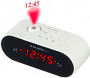 NEW MAJESTIC RS-137 Radiosveglia Display e Proiezione Ora AM  FM Blu