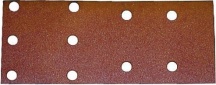 MAKITA P42880 Carta Abrasiva Vetrata Grana P80 per Levigatrici BO 4566 Cf 10 Pz