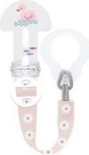 Mam ZEDMM130F Catenella Ciuccio Rosa - Clip & Cover