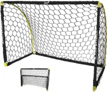Mandelli 702800026 Porta Calcio Black Striker Salvaspazio 180x91x122h