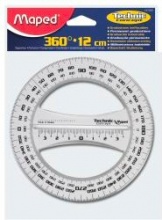 Maped 242360 Goniometro 360 Gradi Technic