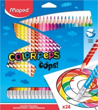 Maped 832824 Oops! Multicolore 24 Pz