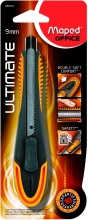 Maped 86410 Cutter Ultimate 9 mm Nero Arancione