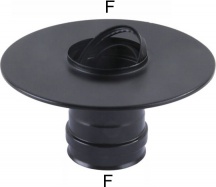 Maral NPUN01-080 Rosone Ino x 8 Guarnizione Nero Pellet 300