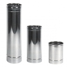 Maral PSED02 Tubo per Canna Fumaria in Acciaio Inox 10x 50