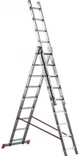 Marchetti 3 Scala Parallela  Rampe Orange  Alluminio H.cm 190400 Pioli x7
