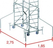 Marchetti 5755b5801 Barre Stabilizz per Trabattello grim Eu 75 Cf Pz 4