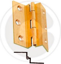 Mariva E1056050L Cerniera Fresata con Collo O.S. gr 60x50 Pezzi 24