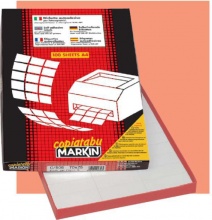 Markin 210A460 Etichetta Autoadesiva Bianco 200 Pz