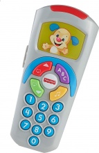Mattel DLD33 Fisher Price Telecomando di Cagnolino Ridi e Impara Educativo 6+ Mesi
