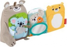 Mattel GJD37 Fisher Price Attivit� delle Coccole Libro Peluche Prime Attivit� 3+ Mesi