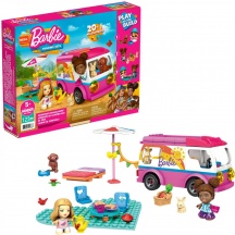 Mattel GWR35 Barbie Camper Dei Sogni 123 Pezzi Costruzioni per Bambini da 5+