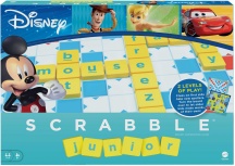 Mattel HFK22 Scrabble Junior Disney Gioco da Tavolo per Bambini da 6+ Anni