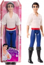 Mattel HLV97 Disney Princess Principe Eric Bambola snodata La Sirenetta 3+ Anni