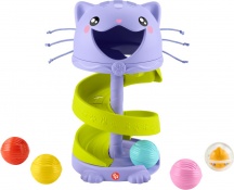Mattel HTW92 Fisher-Price Pets Purrrfect Ball Tower Giocattoli Prime Attivit� 9+ Mesi