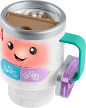 Mattel HWY42 Fisher-Price Ridi e Impara Tazza per la Colazione Musicale 6+ Mesi